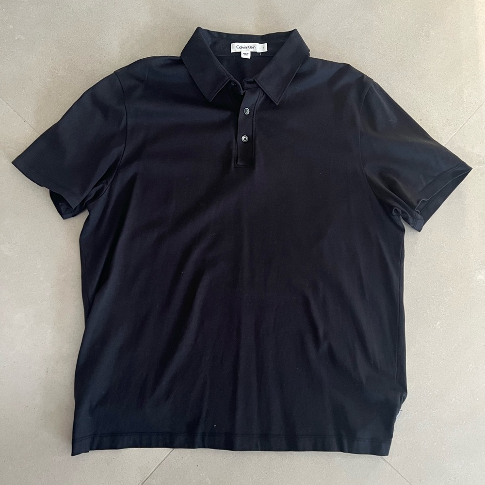 Calvin Klein Men's Dark Polo Shirt